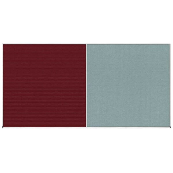 Enclosed Corkboard, 1 Door, 48"x36", 4" Fra, UV3416-BRONZE-BUFF